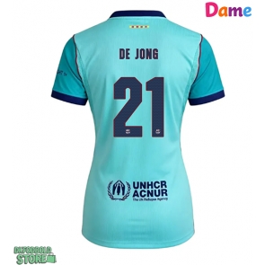 Barcelona Frenkie de Jong #21 Replika Tredjetrøje Dame 2026-27 Kortærmet